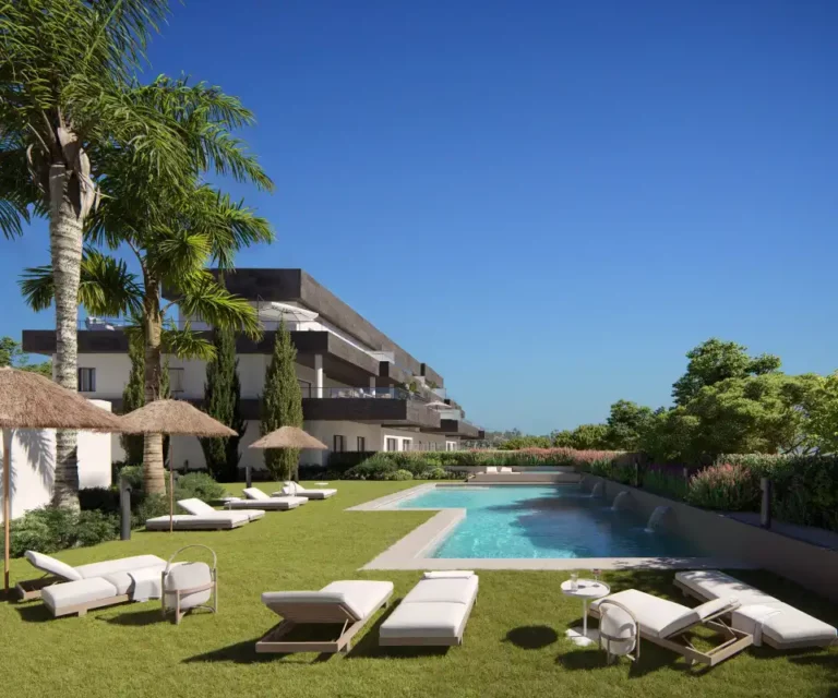 CABA-P2-F1-DA-B3 | 3 bedroom living space Casares property sun terrace