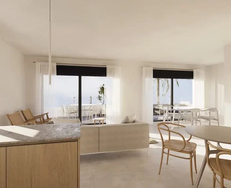 CABA-P1-DA-B3 | Spacious two bedroom living space 109 square metre in Casares, Spain sun terrace