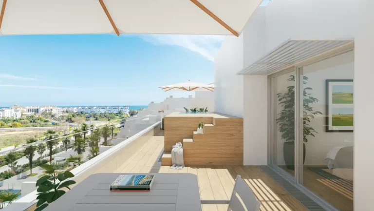 IEF-F1-DB-B2 | 2beds condo 104 square meters on the Costa del Sol with outdoor living