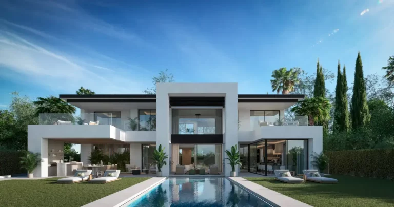 IMAG-B4 | Luxury villa 581m² of living space in Estepona covered terrace