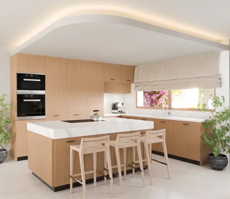 KRVM-B3-04 | Impressive 3-bedroom row house in Manilva, Spain with private 40m² terrace