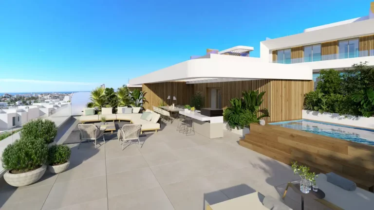 LYRA-B4-07 | Outstanding 4 room city house 431m² accommodation Estepona property terrace included