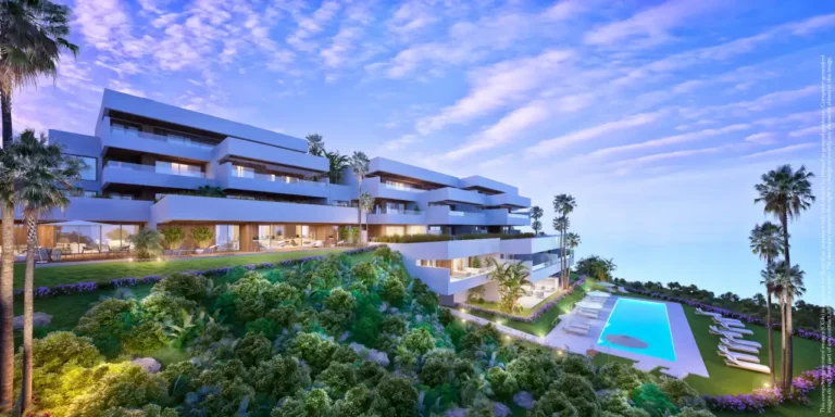 OLPA-F2-B2 | 2 bedroom living space featuring 166m² in Marbella with private 75m² terrace