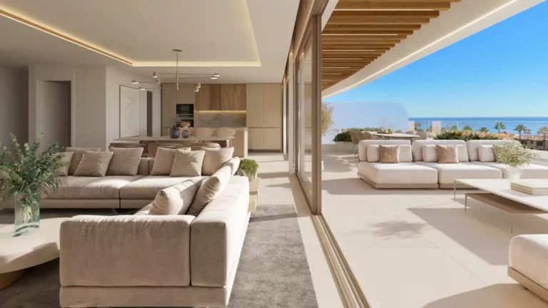 PRSC-F1-B2-03 | Spacious 2 bed studio Costa del Sol location with outdoor living