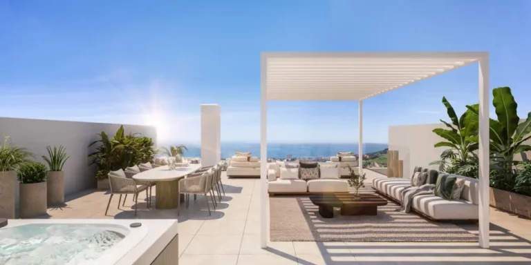 PSR2-P2-FBJ-DC-B3 | 3-bed apartment property located in Manilva outdoor space