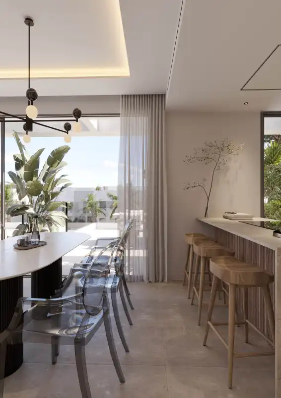 TPAE-P8-F1-DA-B3 | Contemporary two bedroom condo featuring 129m² located in Estepona outdoor space