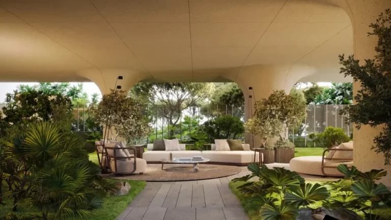 TYRE-B3-12 | 3 bedroom condo compact 659m² prime Estepona location outdoor space