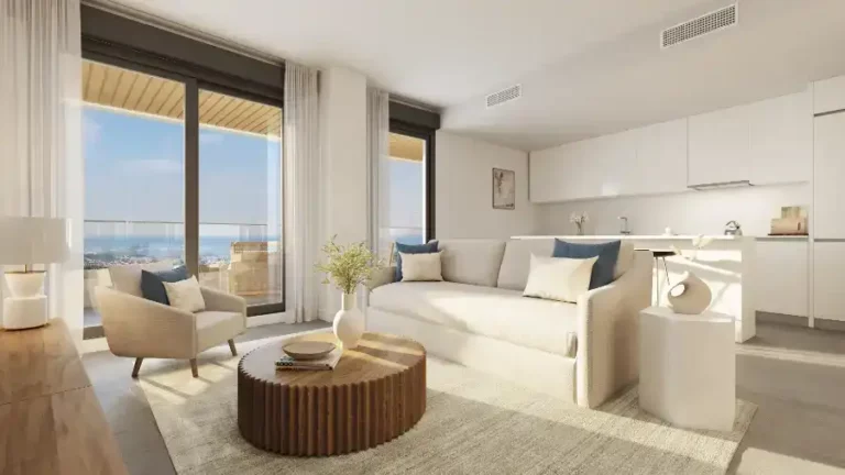 VAV-P3-F2-DA-B2 | Spacious 2 bed loft compact 191m² Estepona, Costa del Sol with 51m² balcony